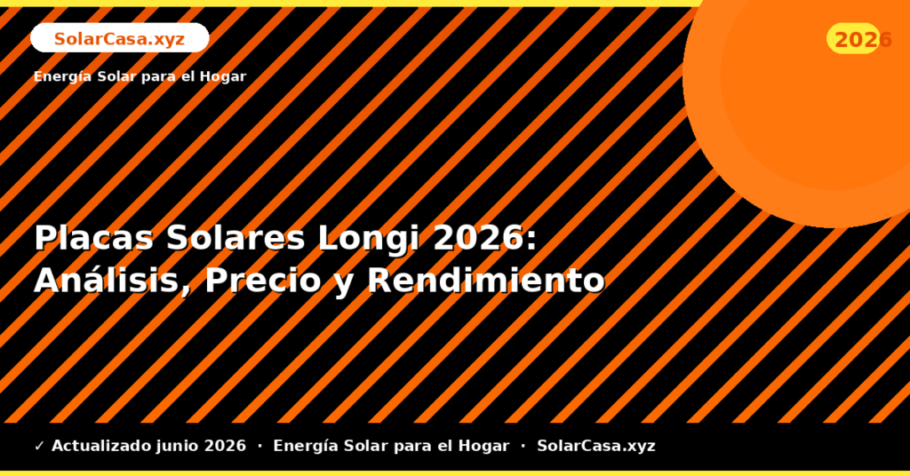 Placas Solares Longi: Análisis, Precio y Rendimiento